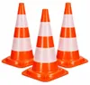 3er Set Verkehrskegel - 47 cm Orange/Weiß Produktbild-Vorschau 1