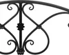 Outsunny Gartenbrücke, Teichbrücke mit Sicherheitsgeländer Produktbild-Vorschau 9
