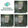 Specchio da bagno SONNI 50 x 70 cm, tricolore, dimmerabile, Anteprima dell’immagine prodotto 5