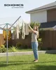 SONGMICS Wäschespinne, 45 m Wäscheleine, für 4 Produktbild-Vorschau 3
