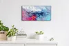 Dekor Leinwand Uhr Wandbilder Quarz 60x30 futuristische Produktbild-Vorschau 3