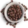 A bowl of dog food is shown from a top-down view, with some pieces scattered around the bowl. Produktbild-Vorschau