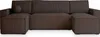 Masseno Ecksofa PESANO P mit Schlaffunktion U-Form, Sofa Produktbild-Vorschau 11