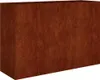 zvýšené lůžko vidaXL 120x40x80 cm Corten Steel Náhled obrázku produktu 1