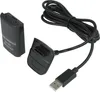 vhbw Play & Charge Kit kompatibel mit Microsoft Xbox 360 Produktbild-Vorschau 2