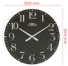 PRIM Character Wanduhr Holz lautlos arabische Ziffern Produktbild-Vorschau 6