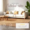 Kleiner Juteteppich Nele Beige 40x60 cm handgewebt aus Jute Produktbild-Vorschau 3