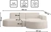 Kaiser Möbel Ecksofa, Sofa L form, Couch L form MODENA L Produktbild-Vorschau 5