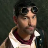 Partybrille Steampunk Retro Goggles – Kostüm Zubehör Produktbild-Vorschau 4