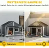 Niche en bois PawHut pour petits animaux, avec terrasse, Voir les images du produit 5
