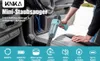 A person is using a mini car vacuum cleaner inside a car. Produktbild-Vorschau