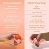 Bodyotics Disco mestruale riutilizzabile, confezione da 2 Anteprima dell’immagine prodotto 5