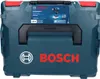 A closed blue Bosch L-Boxx carrying case for a power tool. Voir les images du produit