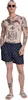 Pánské kraťasy Urban Classics Pattern?Swim Shorts Náhled obrázku produktu 10