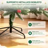 HOMAVO Albero di Natale Artificiale 210 cm per casa Anteprima dell’immagine prodotto 4