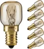 5 x Backofenlampe 300° 25W E14 klar Glühbirne Glühlampe 25 Produktbild-Vorschau 2