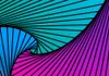 Akustikbild Abstrakt bunt 200x100 cm Bilder Akustikschaum Produktbild-Vorschau 3