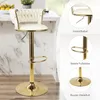 Hawthyhome Barhocker mit goldener Metallbasis(2er Set) Produktbild-Vorschau 4