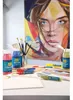 KREUL Acrylverf SOLO Goya TRITON, zwart, 750 ml Productafbeelding-voorbeeld 3