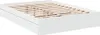 vidaXL Cadre de lit avec tiroirs Blanc 140x200 cm Bois Voir les images du produit 3