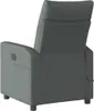 vidaXL Massagesessel Elektrisch Dunkelgrau Stoff Produktbild-Vorschau 6