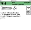 DIN 7516 Form A Linsenkopf-Gewindeschneidschraube VG M6x16 Produktbild-Vorschau 2