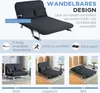 HOMCOM 2-Sitzer Sofa mit Schlaffunktion Schlafsofa mit Produktbild-Vorschau 4