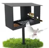 Vogelhuis met standaard, weerbestendig, metalen Productafbeelding-voorbeeld 1