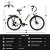 TTGO C3 E-Bike Cityrad 28 Zoll, 55Nm, 650Wh, 150km, Produktbild-Vorschau 3