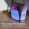 Carrello per computer, torre PC, supporto, carrello da Anteprima dell’immagine prodotto 6