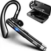 A black wireless headset with a charging case. Produktbild-Vorschau