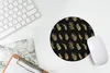 MuchoWow® Mauspad Mousepad Tropical - Schwarz - Blatt 20x20 Produktbild-Vorschau 5