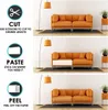 Kratfolie, kattenkrabfolie, zelfklevend, 5m x 20cm. Folie Productafbeelding-voorbeeld 2