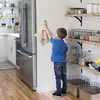 Set di 4 portasciugamani in acciaio inox, bianco, Anteprima dell’immagine prodotto 5