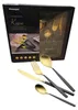 Esmeyer Besteck Set Kiara Edelstahl 24 tlg. Schwarz Gold  6 Produktbild-Vorschau 2