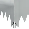 vidaXL Raseneinfassung 100 x 60 x 20 cm Stahl Silber Produktbild-Vorschau 6