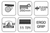 Högert Universal Tenon Hardpoint Handplattensäge (7 TPI) - Produktbild-Vorschau 3