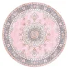 Teppich Vintage Rund - Lily Medaillon Rosa Produktbild-Vorschau 1