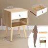 FCH Table de chevet, lot de 2, table d'appoint avec Voir les images du produit 4