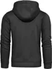 Recea Herren-Kapuzenpullover mit Kapuze Percidawg schwarz L Produktbild-Vorschau 2