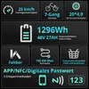 HITWAY BK6S Plus E Bike,48V 27Ah,110-150km Reichweite, 20 Produktbild-Vorschau 2