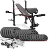 Skládací posilovací lavice Hop-Sport HS-1055 - s kulatým Náhled obrázku produktu 1