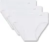 Sanetta Mädchen-Jazzpants (Dreierpack) weiß 128 Produktbild-Vorschau 1