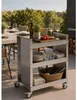 DON HIERRO - Chariot de service inox 3 plateaux, chariot Voir les images du produit 4