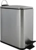 Spirella Treteimer Paris - silber - 5L - Metall - 28 x 14 x Produktbild-Vorschau 1