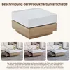 Sweiko functionele salontafel, woonkamertafel, 360° Productafbeelding-voorbeeld 7