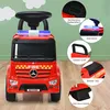 2 in 1 Mercedes Benz Feuerwehrwagen-formiges Rutschfahrzeug Produktbild-Vorschau 6