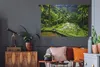 MuchoWow® Wandteppich Wandbehang Spektakuläre Reisfelder Produktbild-Vorschau 5
