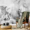 Muralo Vlies Fototapete Wohnzimmer VÖGEL Pflanzen Beton Produktbild-Vorschau 10