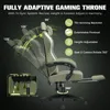 Sedia da gaming GTPLAYER: sedia ergonomica per PC in Anteprima dell’immagine prodotto 4